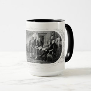 Mug Déclaration d'indépendance : Projet de loi de 2 $,
