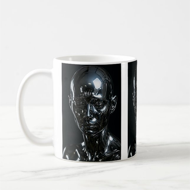 Mug Déclaration Trois Clones Chrome  (Gauche)