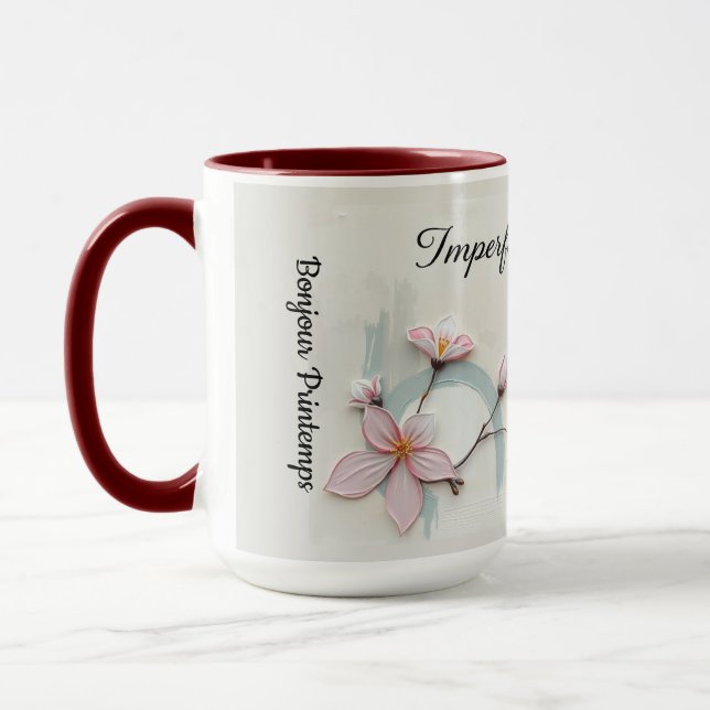 Mug Déco esthétique personnalisée pour bar à café mode (Gauche)