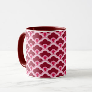 Mug Déco Saint-Jacques chinois, vin de Bourgogne et ro