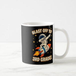 Mug Décollage pour la 3e année Drôle d'astronaute Reto