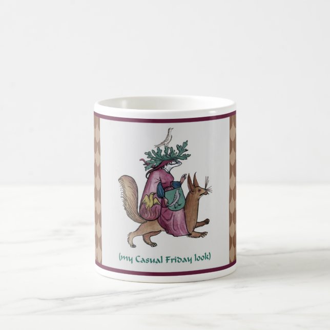Mug Décontracté médiéval vendredi (Centre)