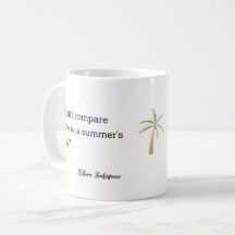 Décor de citation d'été de Shakespeare pour la mai