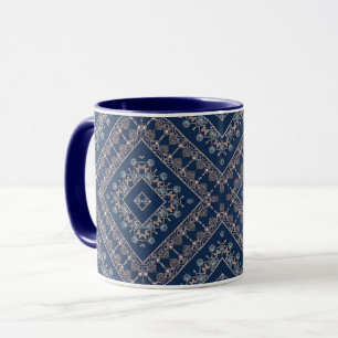 Mug Décor d'ornement marocain Abstrait motif