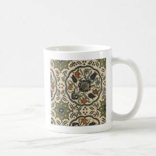 Mug Décor Floral Perse Carrelage