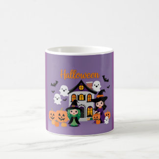 Mug Décor Ghost House adorable pour Halloween