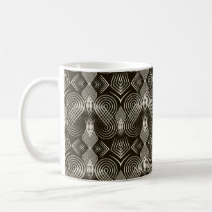 Mug Décor motif art déco sans charme. Géomet