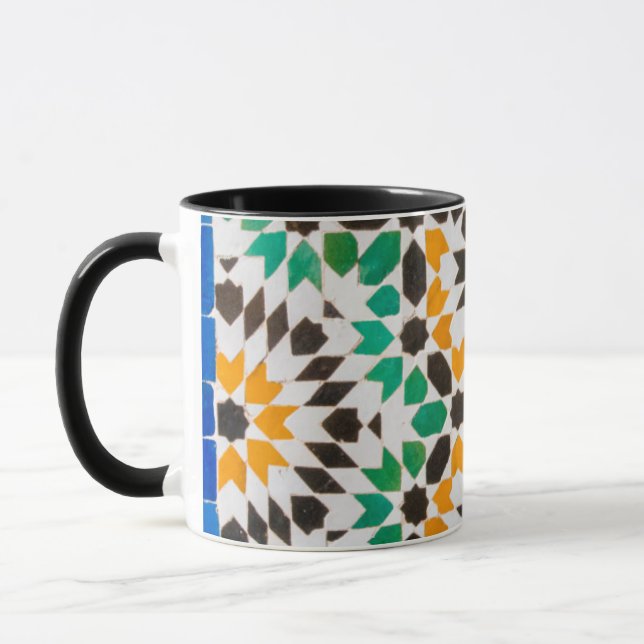 Mug Décoration de carreaux au Palais Bahia (Gauche)