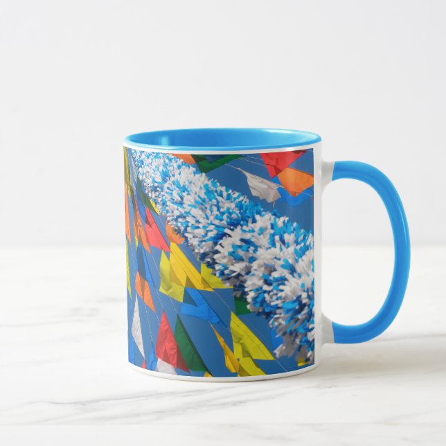 Mug Décoration de drapeau triangulaire (Droite)