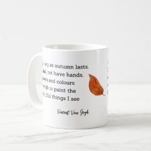 Mug Décoration de maison avec citation de Van Gogh sur