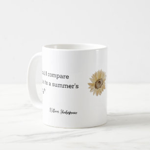 Mug Décoration de maison de citation d'été de Shakespe