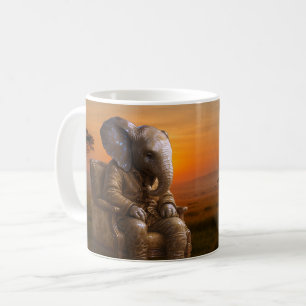 Mug Décoration de maison éléphant excentrique
