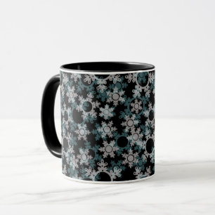 Mug Décoration de nouvel an, noël, nouvel an, neige