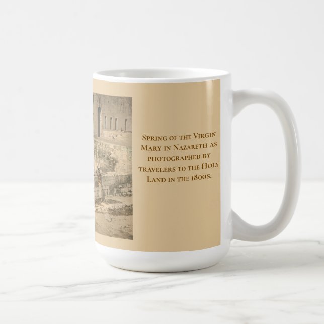 Mug Décoration de table de famille chrétienne personna (Droite)