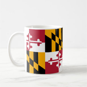 Mug Décoration du drapeau de l'État du Maryland