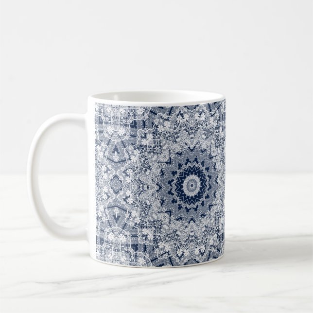 Mug Décoration en dentelle (Gauche)
