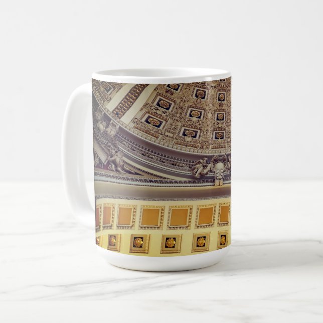 Mug Décoration. La Bibliothèque du Congrès. USA (Devant gauche)
