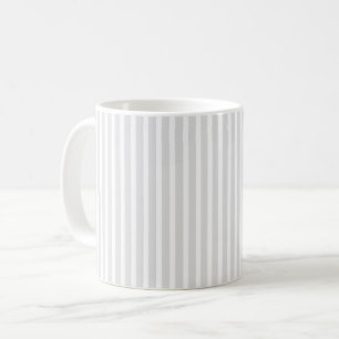 Mug Décoration simple double face rayée et cage