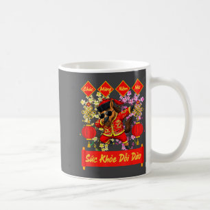 Mug Décoration Tet 2026 Nouvel An lunaire vietnamien C
