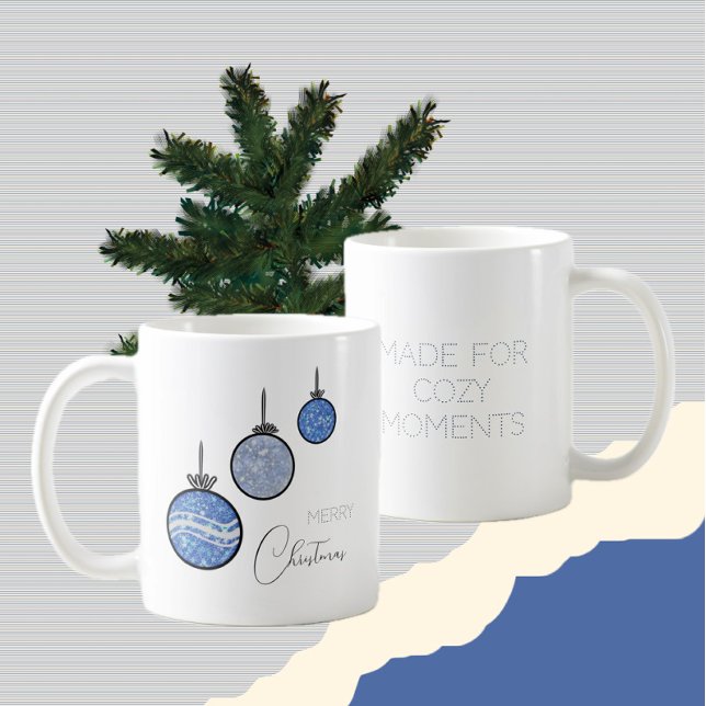 Mug décorations de sapin de Nouvel An (Créateur téléchargé)