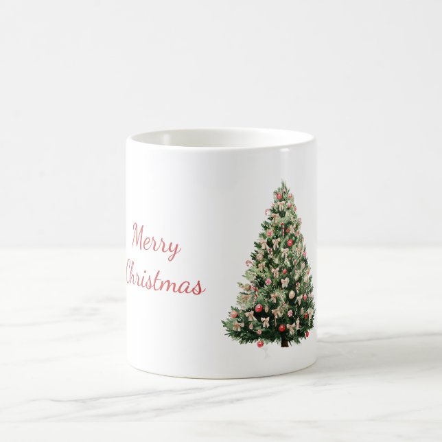 Mug Décorations Rouges pour Sapin de Noël (Centre)