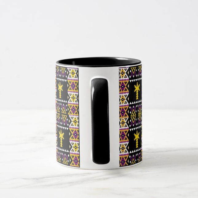 Mug Décoré avec broderie (Poignée)