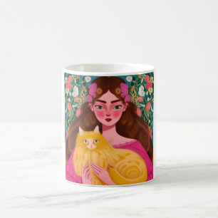 Mug Découvrez la magie de l'amour Féline !