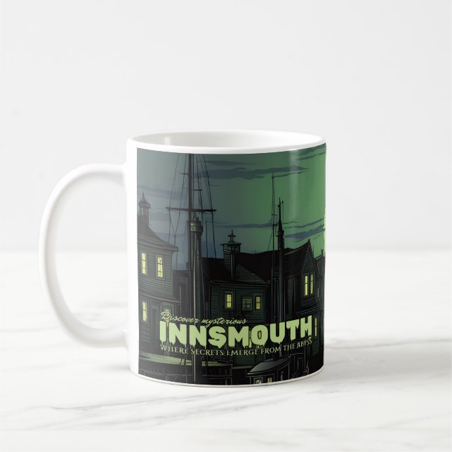 Mug Découvrez la mystérieuse Innsmouth (Gauche)