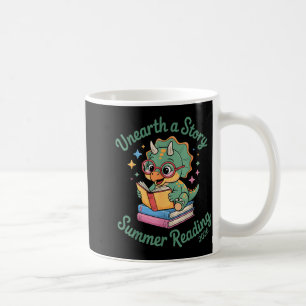 Mug Découvrez une histoire tricératops dinosaure lisan