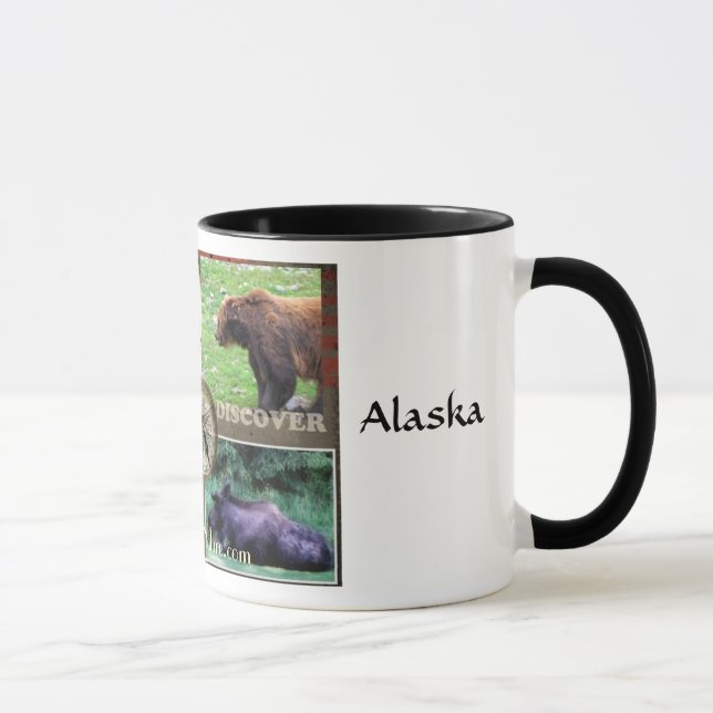 Mug Découvrir l'Alaska (Droite)