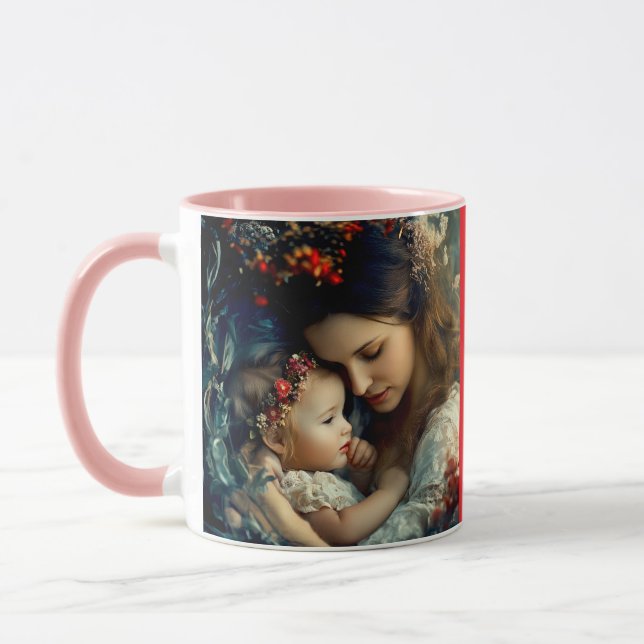 Mug Dédicace aux mamans (Gauche)
