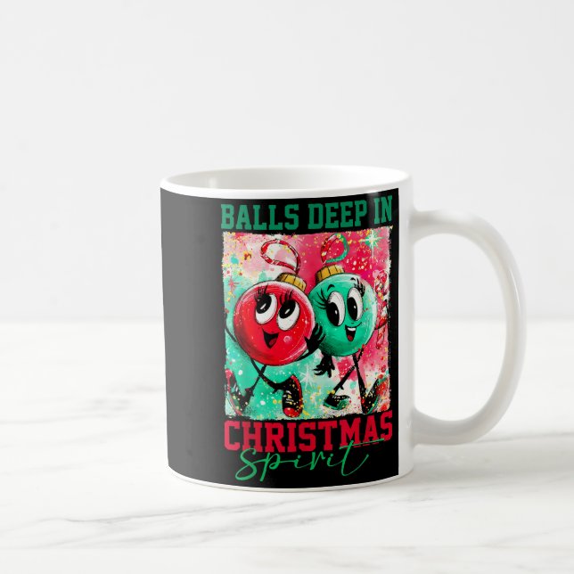 Mug Deep In Christmas Srit Christmas Humorous Festive  (Droite)
