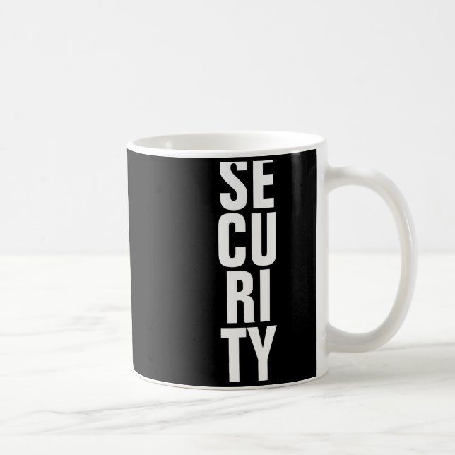 Mug Deep Royal Blue Template Womens Security  (Droite)