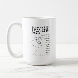 Mug Deep Soul Introvert philosophie citation Nietzsche
