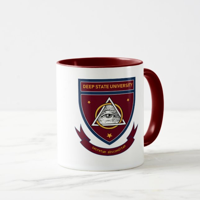 Mug Deep State University (Devant droit)