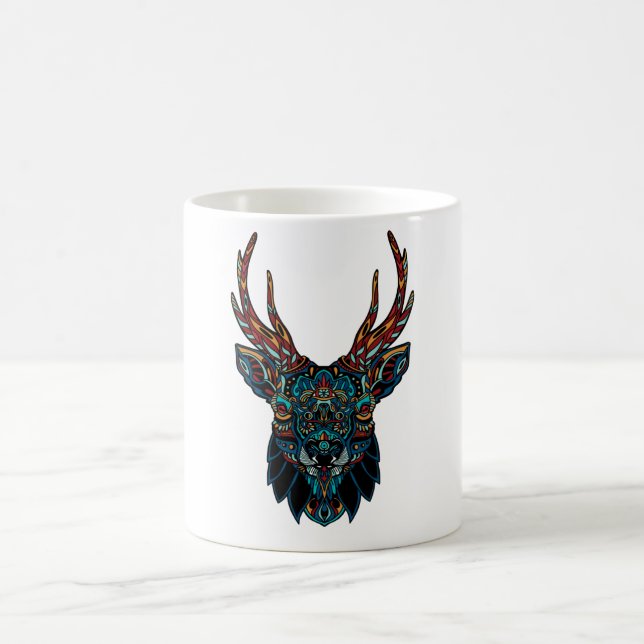 Mug Deer Mandala (Centre)
