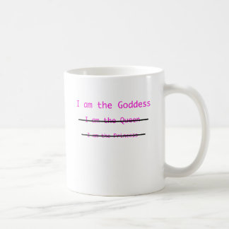 Mug Déesse avec des lignes