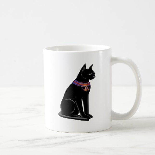 Mug Déesse Bastet de chat égyptien (Droite)