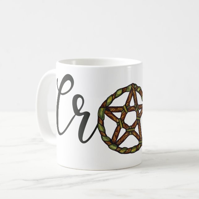 Mug Déesse Mère païenne Crones Art wicca (Devant gauche)
