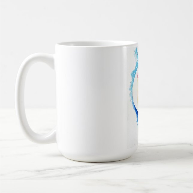Mug Déesse néolithique de la fertilité avec le soleil  (Gauche)