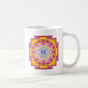 Mug Déesse Shri Lalitha Tripura Sundari de Sri Chakra