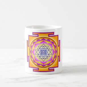 Mug Déesse Shri Lalitha Tripura Sundari de Sri Chakra