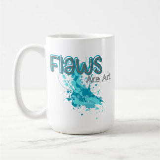 Mug Défauts sont de l'Art – Éclaboussures Abstraites B