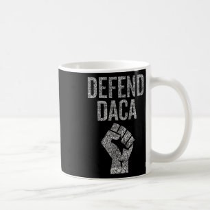 Mug Défendre Daca Avec Résistance Graphique Distress A