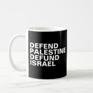 Mug Défendre la Palestine pour le remboursement d'Isra