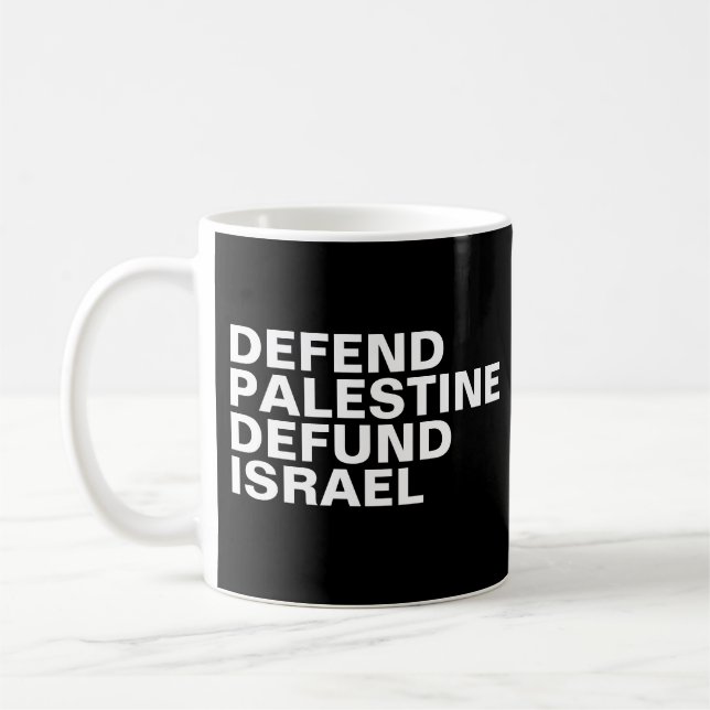 Mug Défendre la Palestine pour le remboursement d'Isra (Gauche)