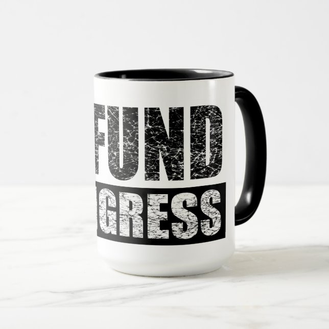 Mug Défendre le Congrès (Devant droit)