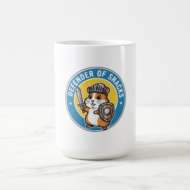 Mug Défenseur des friandises Hamster (Centre)