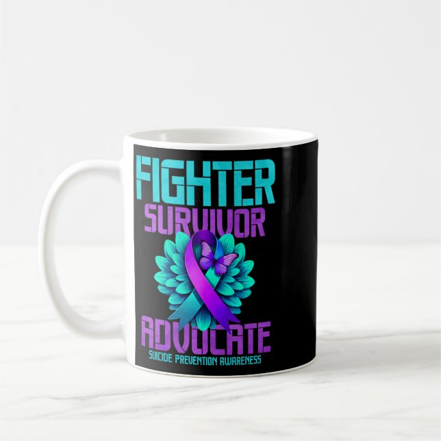 Mug Défenseur Premium des survivants de combat (Gauche)