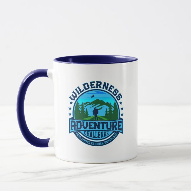 Mug Défi aventure sauvage (Gauche)